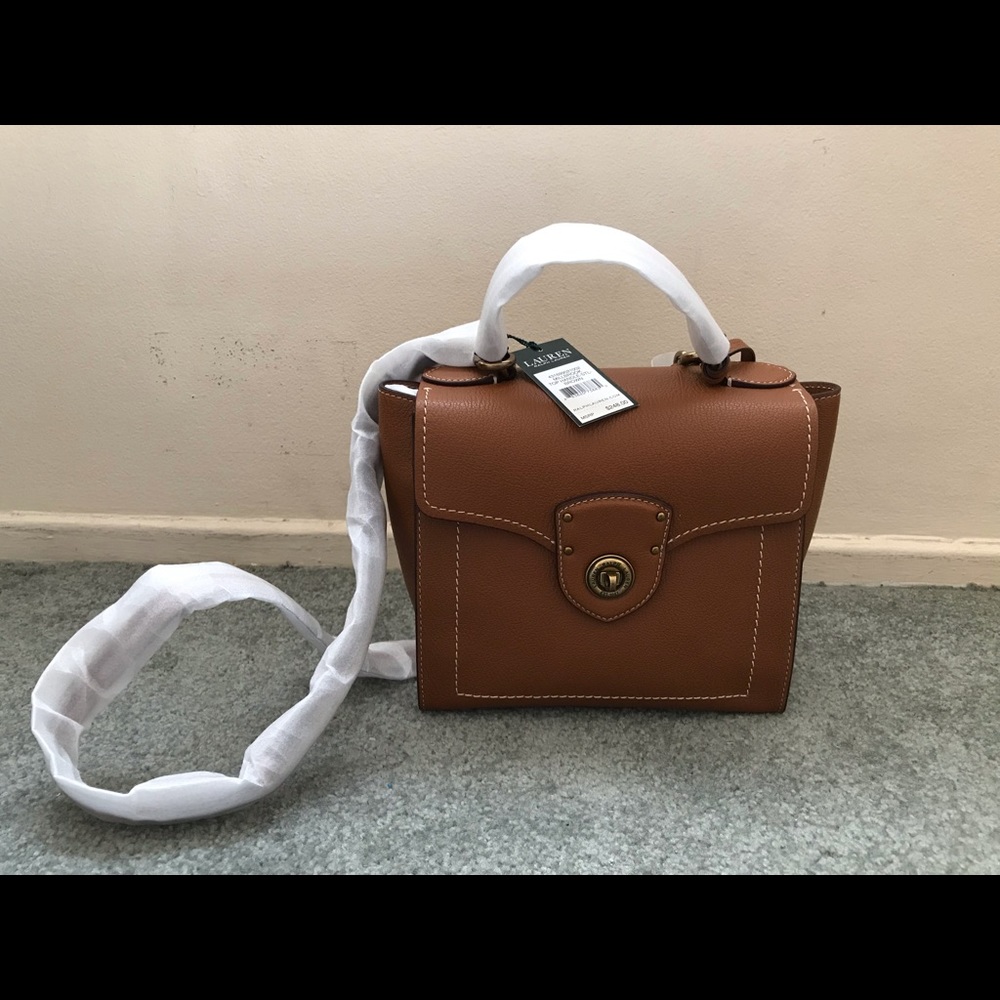 Ralph Lauren Millbrook TopHandle Crossbody Satchel